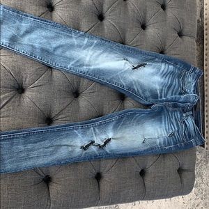 Buckle Black Skinny Jeans